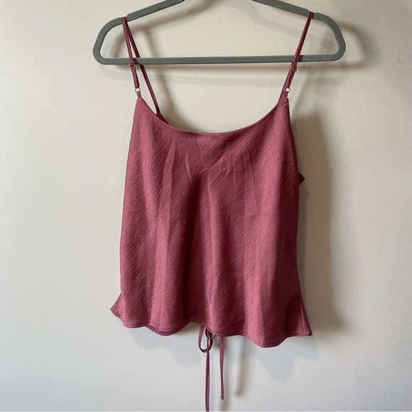 ASOS Size 12 ruched top in a rusty pink - Picture 2 of 3